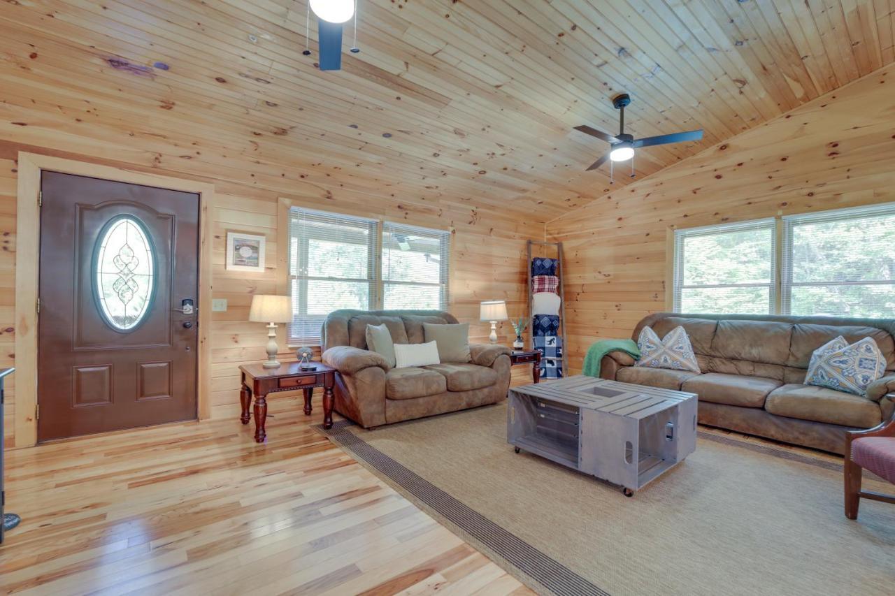 Brysons Hidden Valley Ranch - Quiet Nc Cabin! Villa บรายซันซิตี ภายนอก รูปภาพ