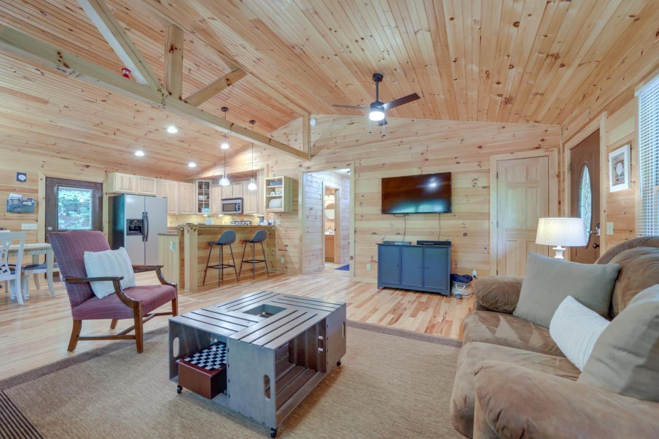 Brysons Hidden Valley Ranch - Quiet Nc Cabin! Villa บรายซันซิตี ภายนอก รูปภาพ